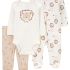 carter s erkek bebek tulum body pantolon set 3 lu paket 1r038310 renkli 247956