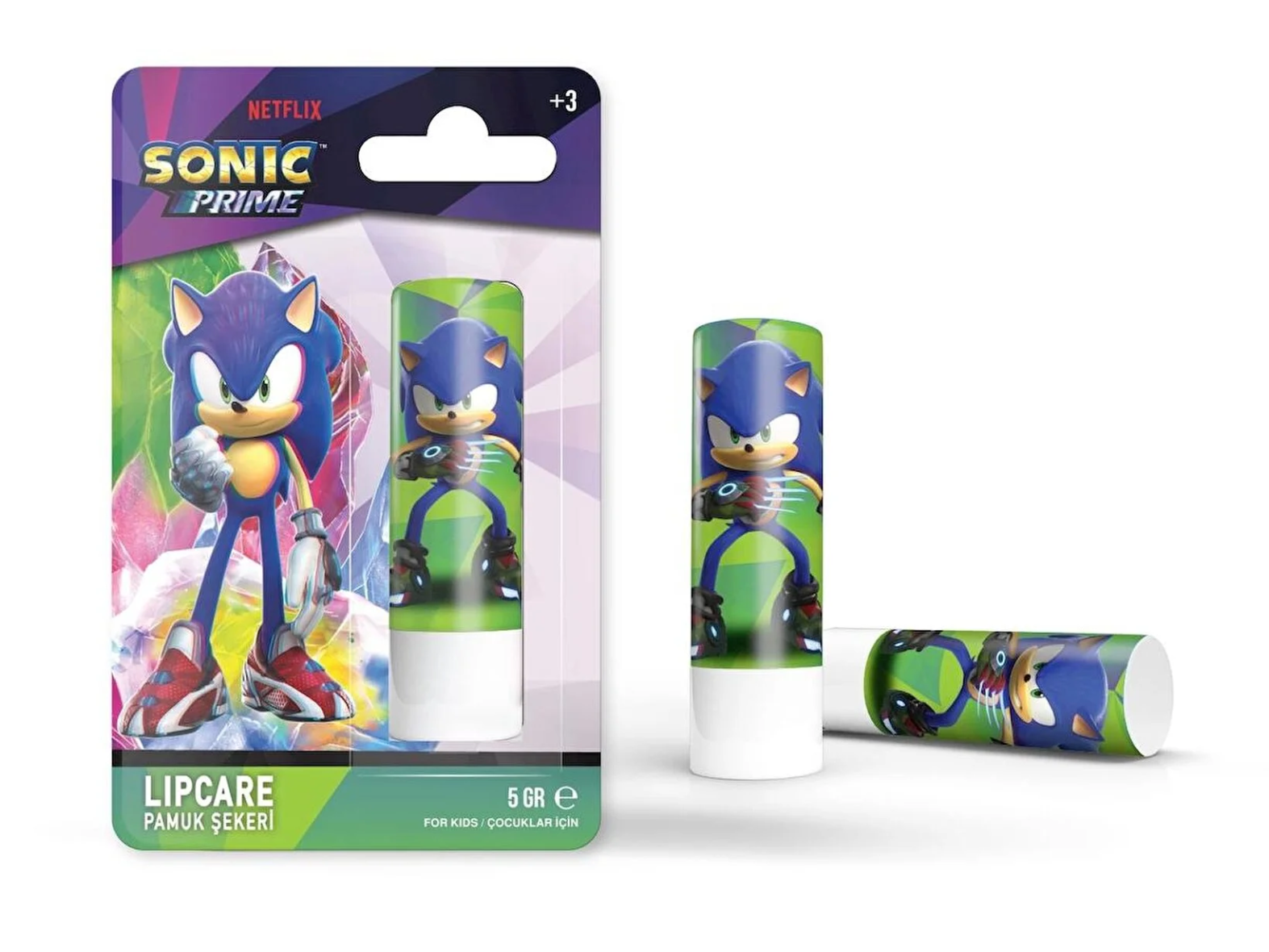 Lipcare Pamuk Şekeri Çocuklar İçin Dudak Koruyucu 5 Gr Sonic Prime